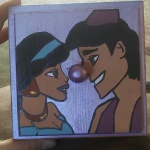 Hand painted jewelry/keepsake box